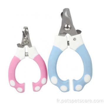 Coupe-ongles pour chiens pour animaux de compagnie avec gardien de sécurité